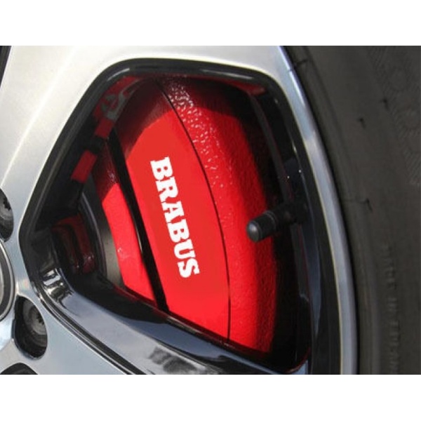 Sticker Etriere Brabus Alb